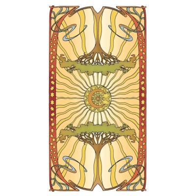 Golden Art Nouveau Tarot