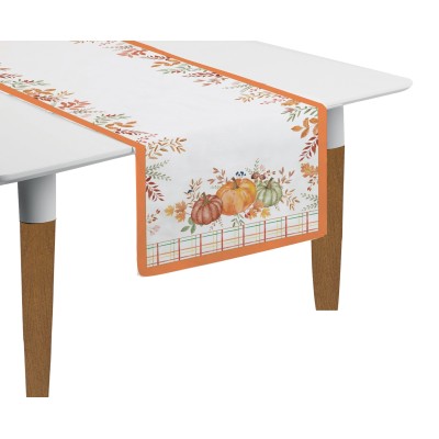 Set 2 Runner Decorazione Zucche