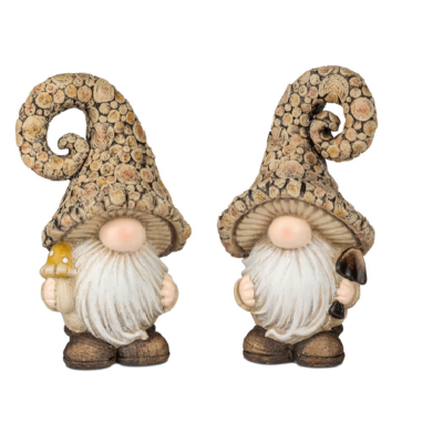 Gnomi con cappello a spirale