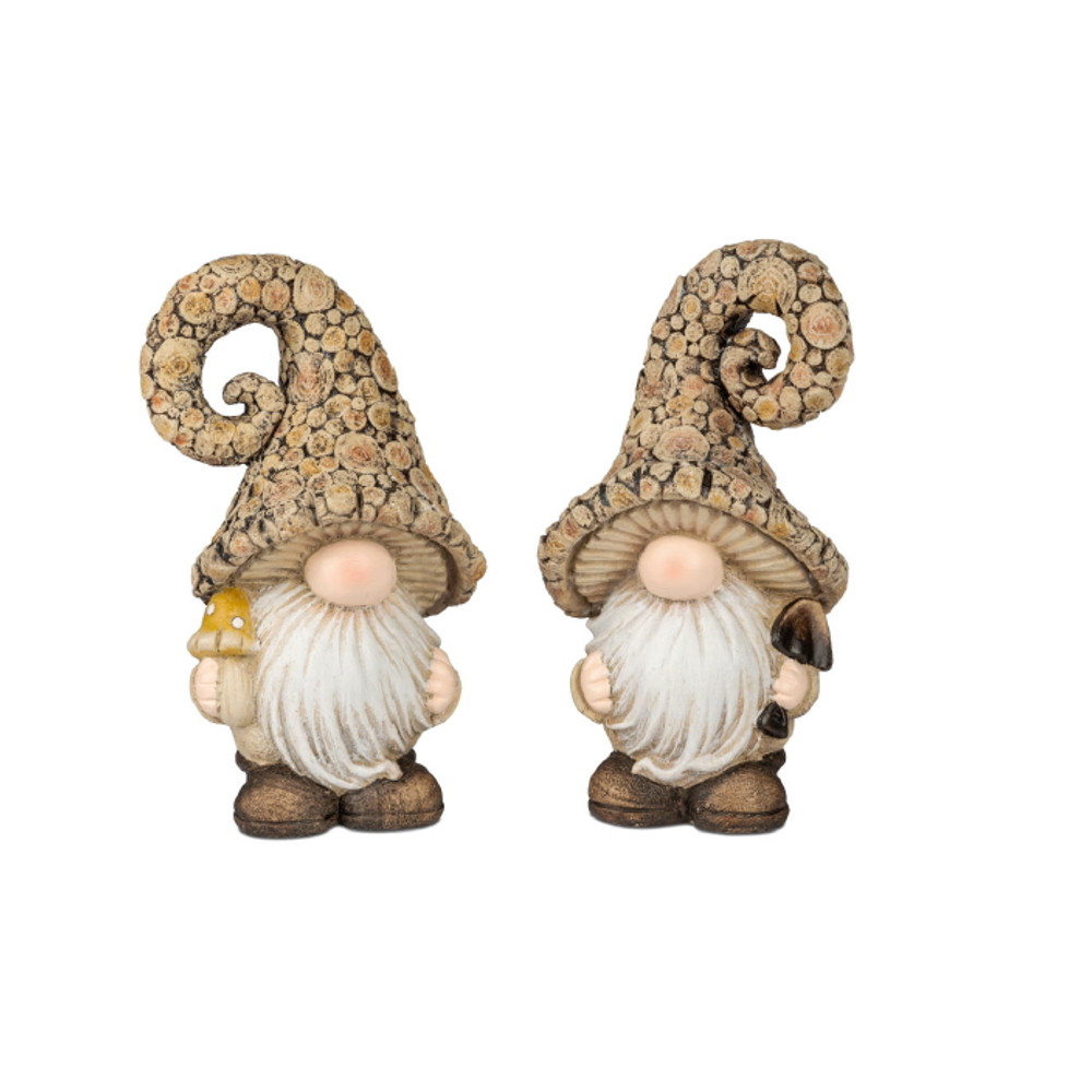 Gnomi con cappello a spirale