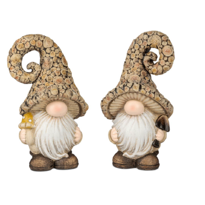 Gnomi con cappello a spirale