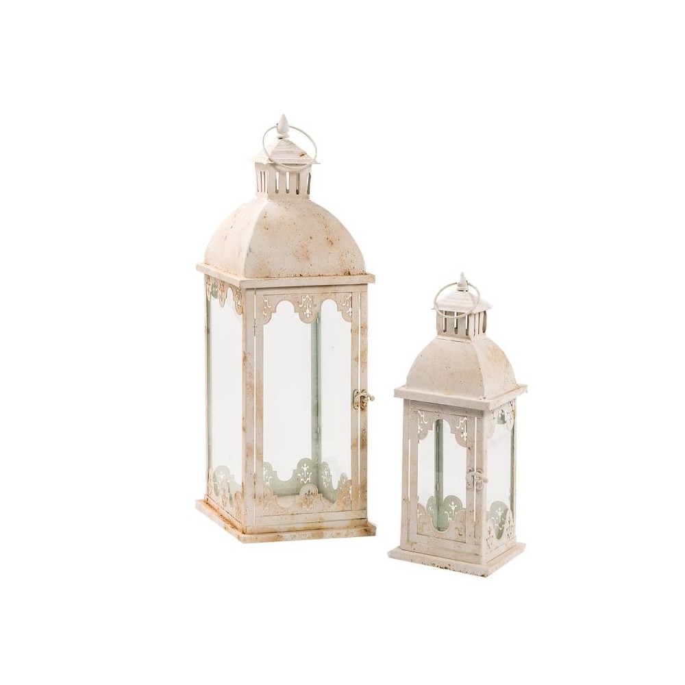 Lanterna Crema Antico Grande