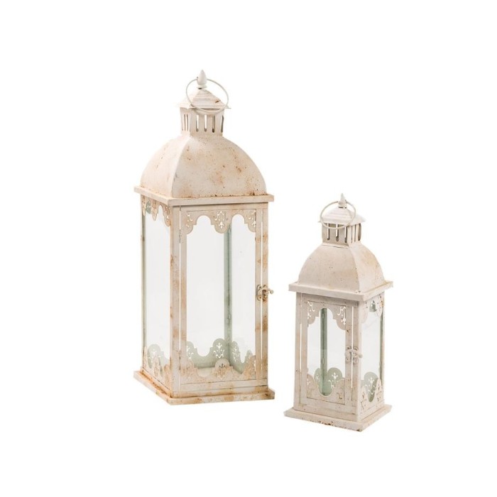 Lanterna Crema Antico Grande