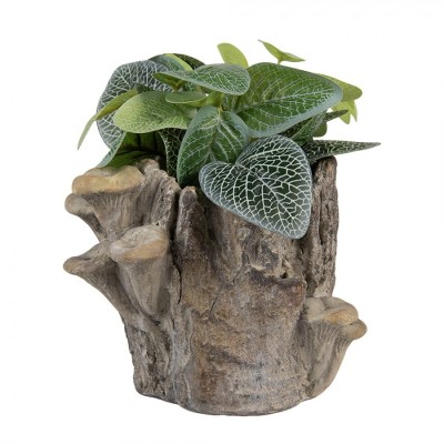 Fioriera Tronco con Funghi piccolo