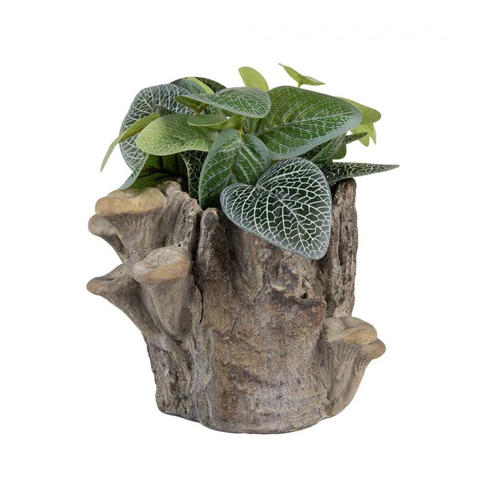 Fioriera Tronco con Funghi piccolo