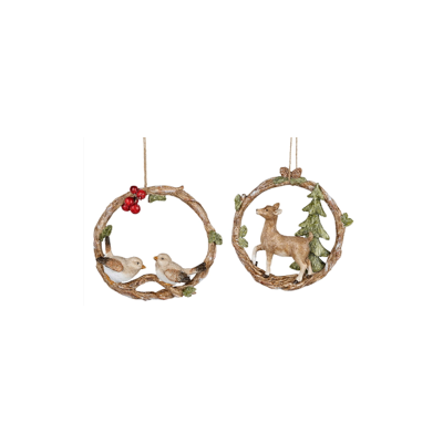 Ghirlanda in Resina Invernale