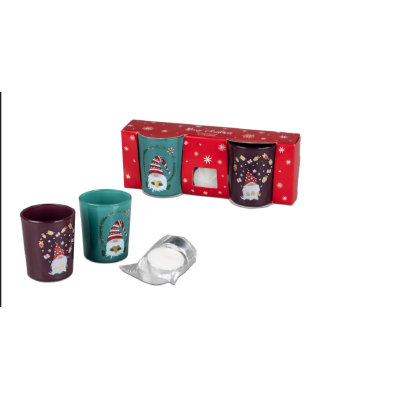Tazzine Porta tea Light Natale