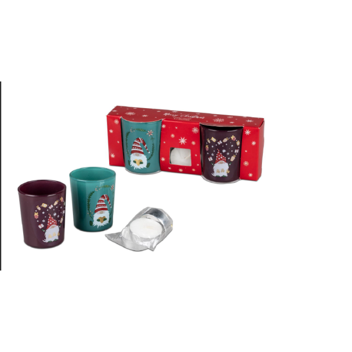 Tazzine Porta tea Light Natale