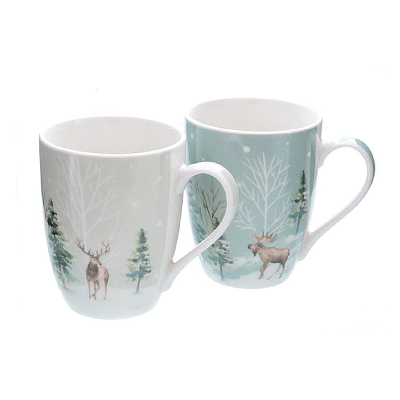 Tazza Invernale cervo