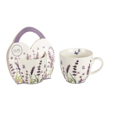 Tazza Grande Fiori di Lavanda