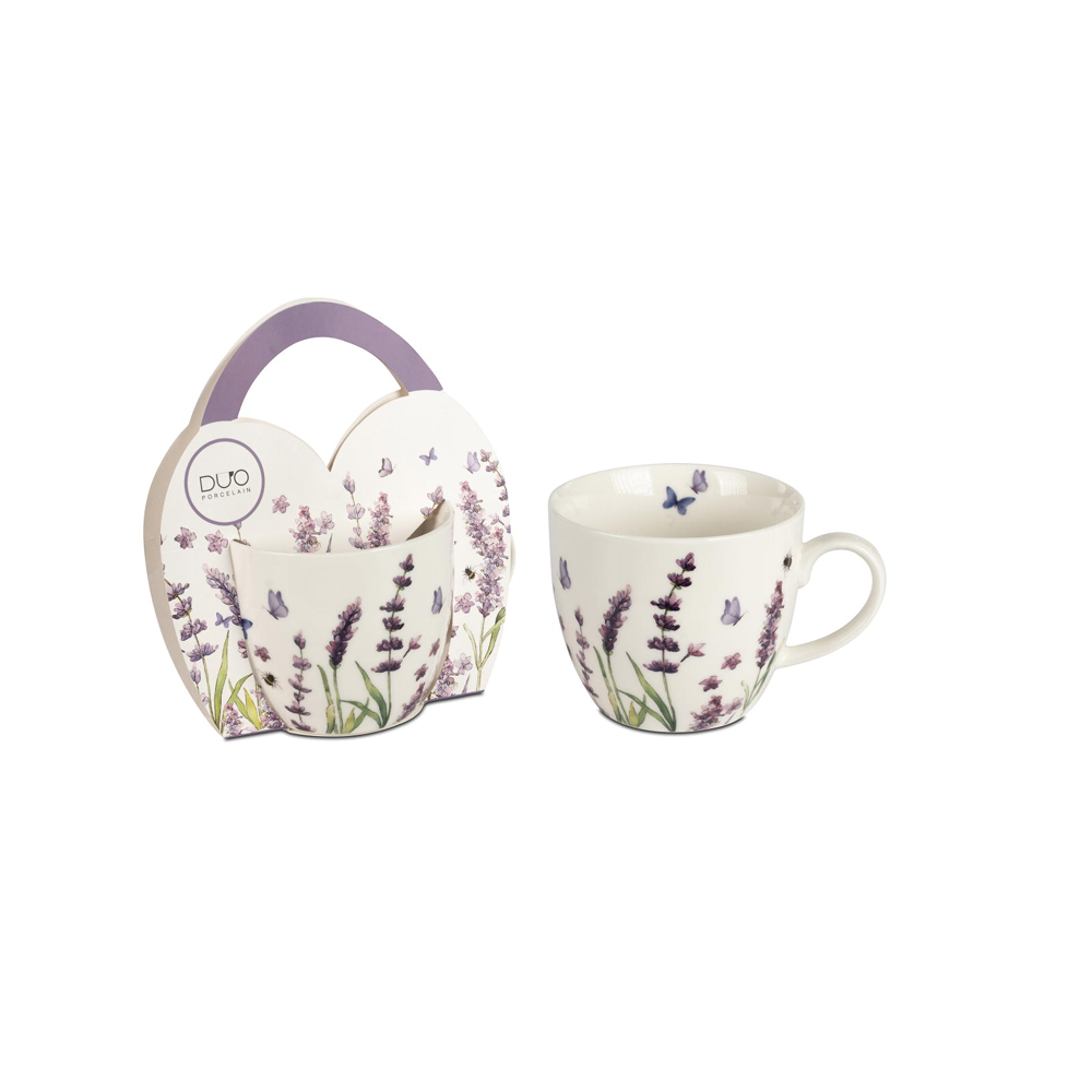 Tazza Grande Fiori di Lavanda