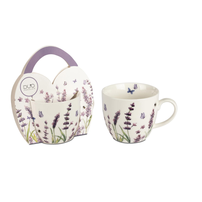 Tazza Grande Fiori di Lavanda